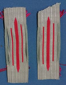Pair Army Panzer EM/NCO Collar Tabs