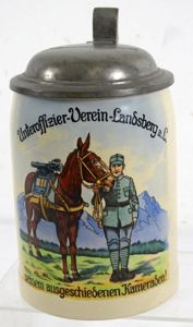 Third Reich Named Unteroffizier Verein Landsberg NCO Club Mountain Troops …