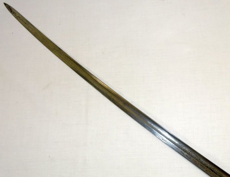 Imperial German Dove Head Triple Etched Blade Mining Service Official's Sword — image 7