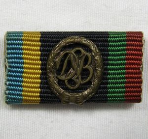 West Germany Bundeswehr Sports Badge Ribbon Bar