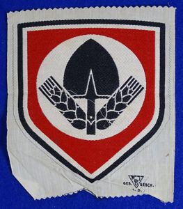 RAD Reichsarbeitsdienst Labor Service Sport Shirt Insignia
