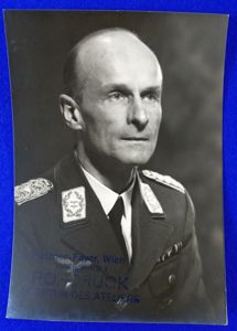 Large Portrait Photograph of Luftwaffe Generalleutnant Friedrich von Arnauld de …