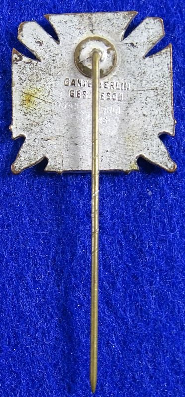 Reichstreubund 25 Year Member Lapel Badge — image 2