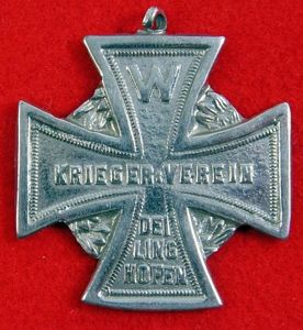 WWI Krieger Verein War Veteran Medal
