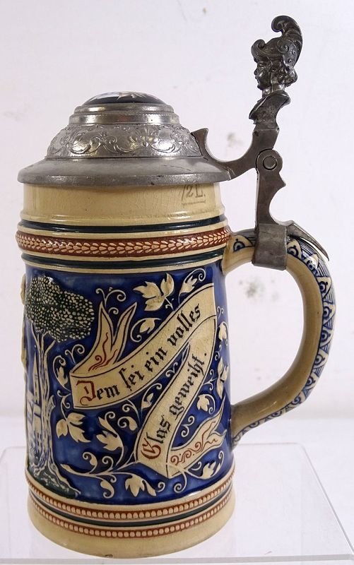 Named Imperial German Reservist Service Stein — image 2