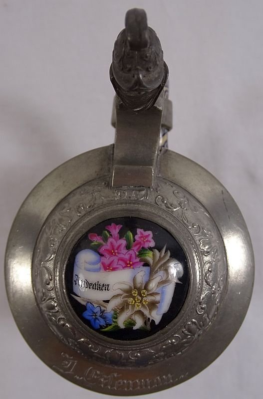 Named Imperial German Reservist Service Stein — image 4