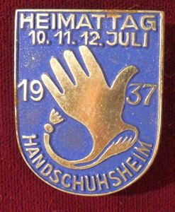 Third Reich 1937 Heimat Tag Tinnie