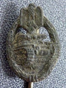 Panzer Assault Badge Stickpin