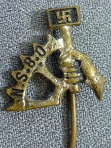 Third Reich NSBO Member Stickpin