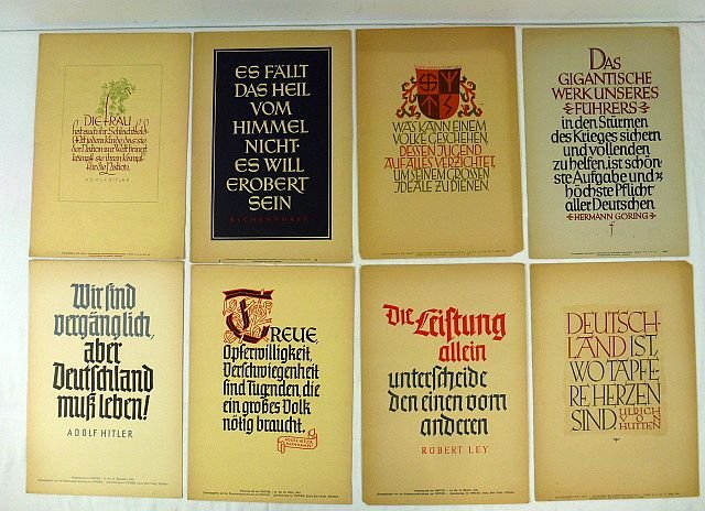 Group of 17 Original NSDAP Propaganda Posters — image 2