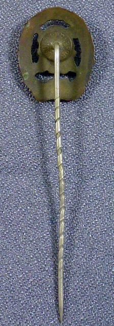 DRA Sport Association Badge in Bronze Stickpin — image 2