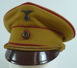 Early Gau Level NSDAP Leader Visor Cap