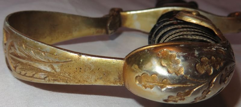 WKC Triple Etched Blade Dove Head Officer's Sword — image 3