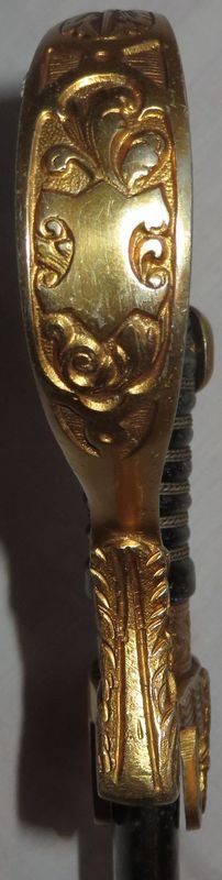 WKC Triple Etched Blade Dove Head Officer's Sword — image 4