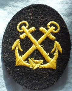 Kriegsmarine Helmsmen NCO Career Sleeve Insignia