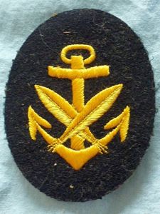 Kriegsmarine Clerical NCO Career Sleeve Insignia