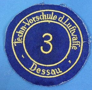 Luftwaffe Technical School 3 in Dessau Patch