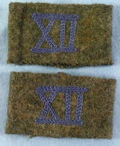 Army Transport Unit Shoulder Strap Slides