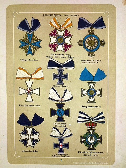 1884-87 Two Volumes Set on 'Orden, Wappen und Flaggen' — image 4