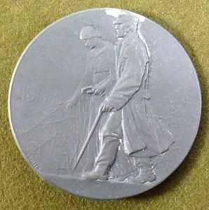 WWI Wounded Austrian Veteran Tinnie