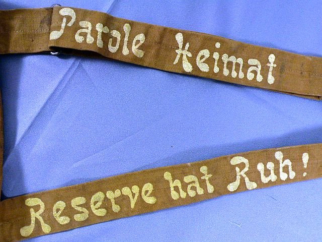 Named Decorated German Navy Haversack Bread Bag — image 4