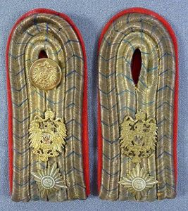 Imperial German Beamten Slip On Shoulder Strap Set