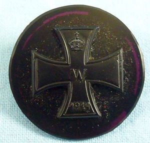 Bakelite 1914 Iron Cross Pin