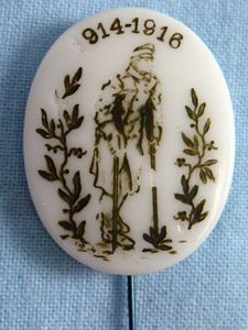 Austrian 1914-1916 Wounded Soldier Stickpin