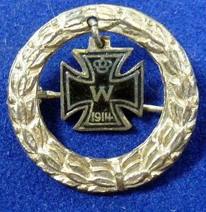 Imperial German WWI Patriotic Iron Cross Pin