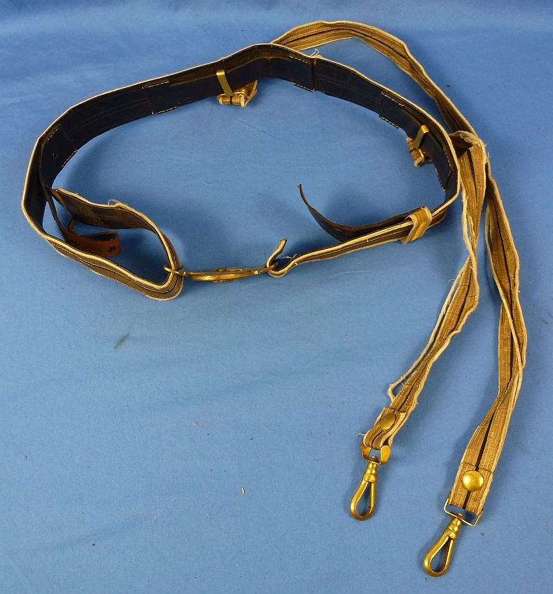 WWII Japanese Navy Officer Dress Sword Belt — image 2