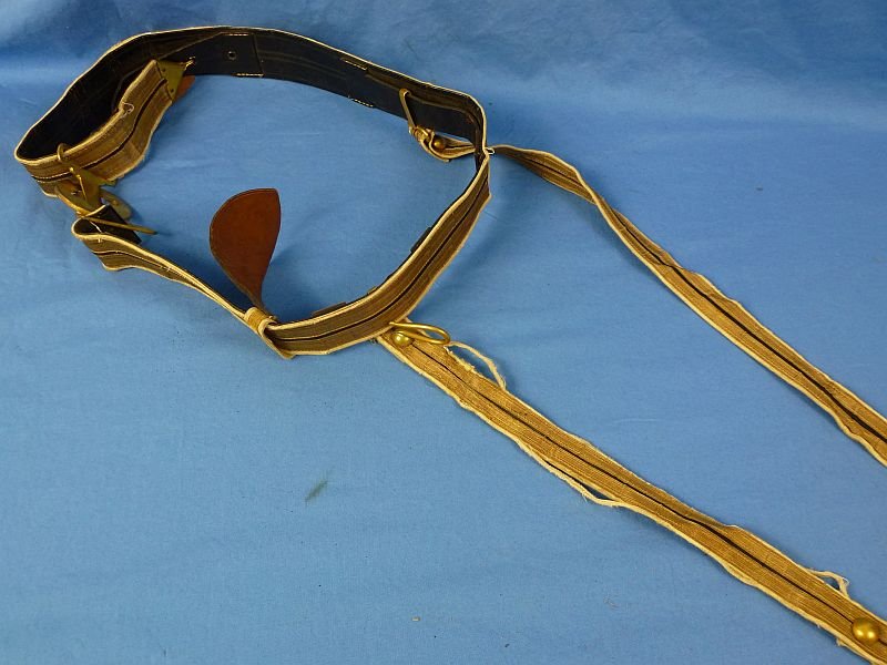 WWII Japanese Navy Officer Dress Sword Belt — image 4