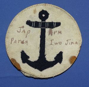 WWII Japanese Round Rate with Iwo Jima Annotation