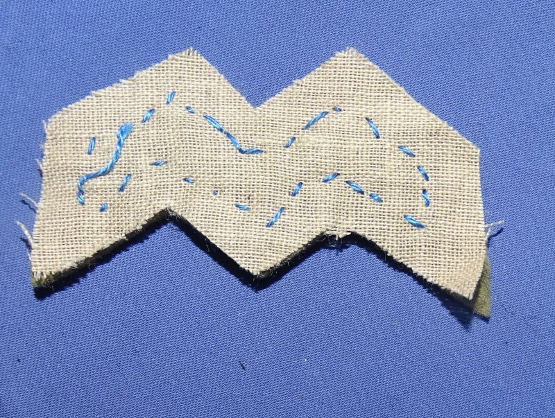 WWII Japanese Aviation Branch of Service Breast Patch — image 2