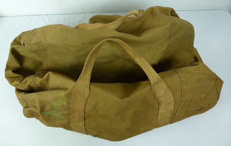 Large WWII Japanese Canvas Equipment Bag — image 2