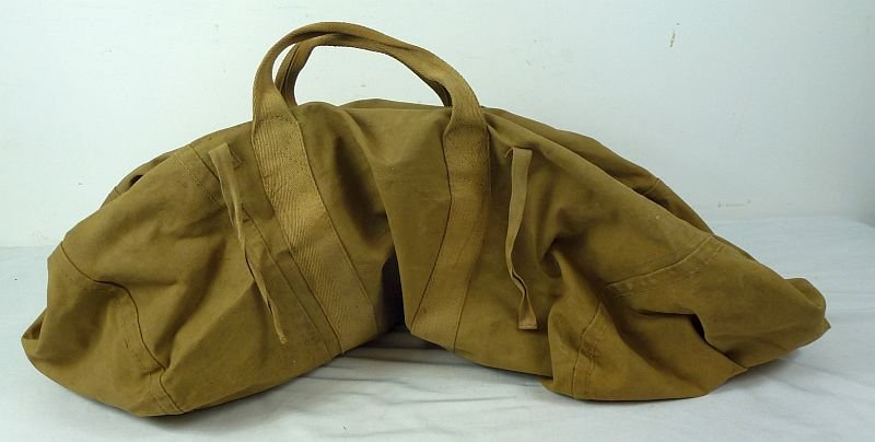Large WWII Japanese Canvas Equipment Bag — image 3