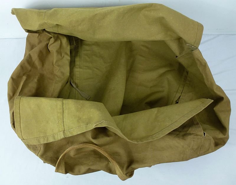 Large WWII Japanese Canvas Equipment Bag — image 4