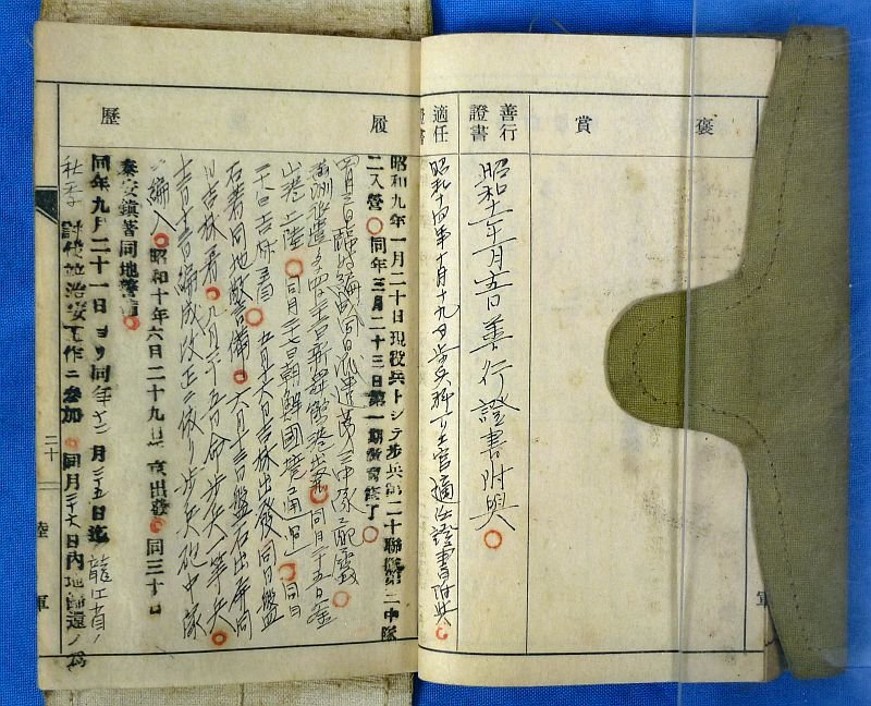 WWII Japanese Army Soldier's Pay / Identification Book — image 6