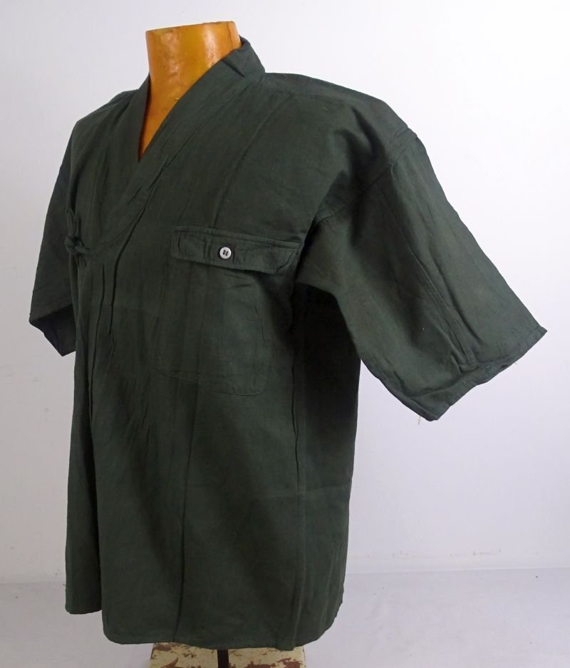 Near Mint Deep Green Japanese Army Shirt — image 2