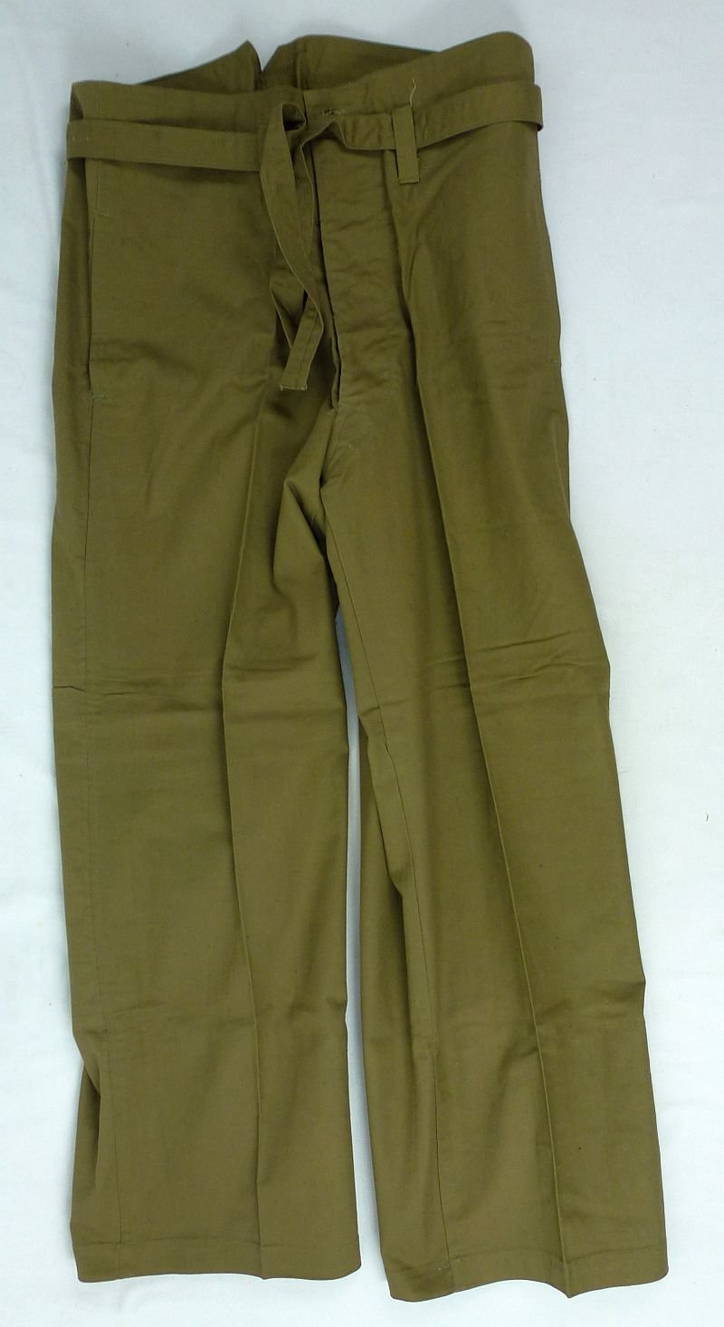 Near Mint WWII Japanese Navy Seaman / CPO Green Cotton Uniform — image 8