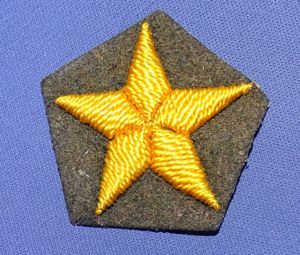 WWII Japanese Officer's Cap Star