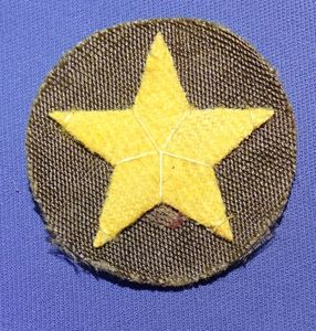 WWII Japanese Army EM/NCO Cap Star