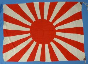 WWII Japanese Army Rising Sun Flag