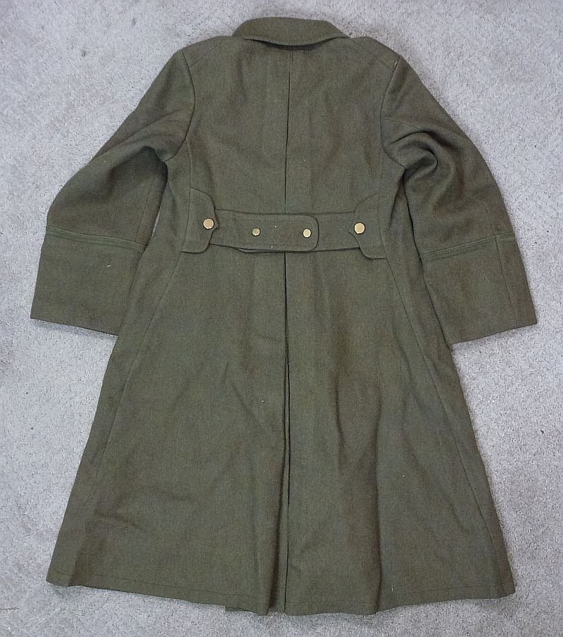 Named WWII High Quality Japanese Army Warrant Officer Wool Overcoat — image 3