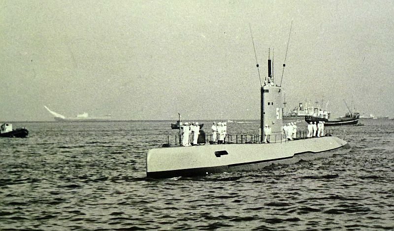 WWII Japanese Submarine Photograph — image 2