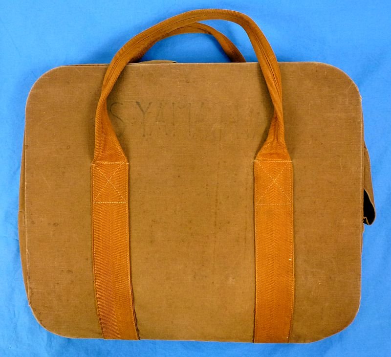 Named WWII Japanese Aviation Parachute Bag — image 3