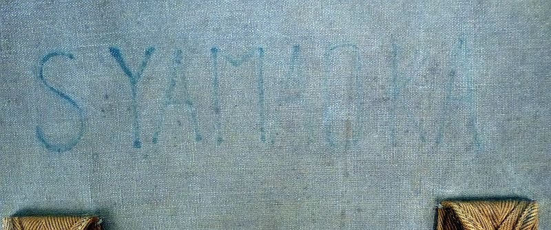 Named WWII Japanese Aviation Parachute Bag — image 4