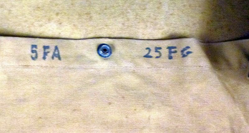 Named WWII Japanese Aviation Parachute Bag — image 6