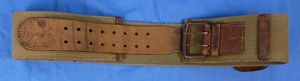 WWII Japanese Officer's Field Sword Belt