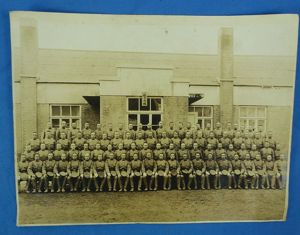 Large WWII Japanese Army Unit Photograph