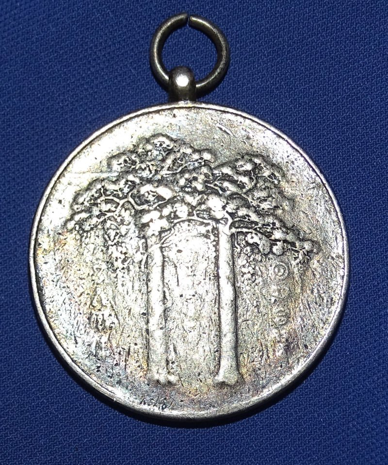 1924 Japanese Crown Prince Hirohito Wedding Silver Medal — image 2